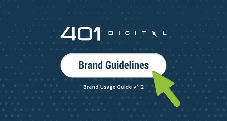 401 Digital brand guide cover letter